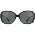 Produktbild: Polaroid Butterfly Womens Schwarz Grau Polarisierte Sonnenbrille