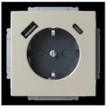 Produktbild: Busch-Jaeger SCHUKO Steckdose 20 EUCB2USBAC-866