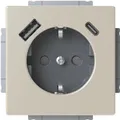 Produktbild: Busch-Jaeger SCHUKO Steckdose USB-A+C 20 EUCB2USBAC-866 (2CKA002011A6314)