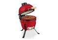 Produktbild: relaxdays Keramikgrill Kamado Grill aus Keramik, rot