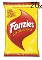 Produktbild: 20x Fonzies Maissnack mit Käse 100g Käsechips chips mit mais italien snack