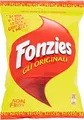 Produktbild: 24x Fonzies Maissnack mit Käse 100g Käsechips chips mit mais italien snack