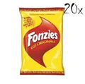 Produktbild: 20x Fonzies Maissnack mit Käse 100g Käsechips chips mit mais italien snack