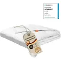 Produktbild: leichte Daunendecke, 200 x 200 cm, 90% Daunen / 10% Federn, Steppbett, sleepling - Weiß
