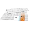 Produktbild: sleepling leichte Sommer Daunendecke 200x200 cm, 90% Daunen 10% Federn, Sommerdaunendecke, Sommerdecke, Sommerbettdecke, Bettdecke 200 x 200 cm, Made in EU, Öko-Tex, Downpass
