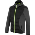Produktbild: WÜRTH MODYF Hybridjacke Stretch Evolution in Anthrazit Lime für Herren - sportliche Arbeitsjacke mit Anti-Pilling für die Arbeit und Freizeit in der Größe S