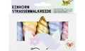 Produktbild: 5 folia Straßenmalkreide 'Einhorn', farbig sortiert