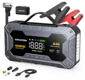 Produktbild: Starthilfe Powerbank für Pkw mit Kompressor 8000A 160PSI 27000mAh Auto