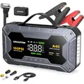 Produktbild: Starthilfe Powerbank für Pkw mit Kompressor 8000A 160PSI,27000mAh Auto Starth...
