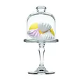 Produktbild: Pasabahce Servierplatte Pasabahce Mini Patisserie Servierschale mit Standfuß und Kuppel, Glas, (Set)