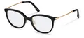 Produktbild: Rodenstock R8036 A000 black, gold 53/19/140 Damen Brillen