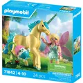 Produktbild: Playmobil Sonnenblumen-Einhorn Mit Fee (71842) (71842)