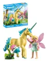 Produktbild: PLAYMOBIL | Magic Unicorns | Sammeleinhorn Sonnenscheinblüte mit Fee | Fantasievolles Spielset für Einhornfans | Mit magischen Details Kinder ab 4 Jahren | 71842