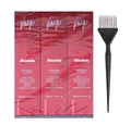 Produktbild: Vitality´s Art Absolute Haarfarbe 3x 100ml + Färbepinsel spezial (6-1)