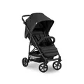 Produktbild: hauck Rapid 4, Schwarz - Kinderbuggy mit Liegefunktion für Babys ab Geburt bis 22 kg - Klein Zusammenklappbar - Höhenverstellbarer Schieber - Pannensichere Kunststoff Räder