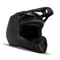 Produktbild: Fox Racing V1 Solid Helmet, MIPS-Technologie, Schutz & Komfort, Gute Belüftung, herausnehmbares Innenfutter, verstellbare Passform, für MX & Offroad, Farbe: Matte Black, Größe: XL