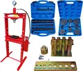 Produktbild: Carmax Werkstattpresse 20T mit 2Pumpen + Druckstück Treibsatz 18-150mm + Druckdornsatz 8tlg.