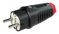 Produktbild: PCE/Merz Schutzkontaktstecker IP54 Vollgummi 16A / 250V AC / 3p (2P+E)