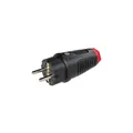 Produktbild: PCE Schutzkontaktstecker IP54 Vollgummi 16A 250V AC 3p (2P+E)