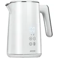 Produktbild: MPM MCZ-120 Wasserkocher 1,5L Temperaturwahl 40-100°C doppelwandig Weiß