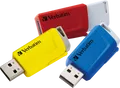 Produktbild: VERBATIM 49306 - USB-Stick, USB 3.2, 16 GB, Store'n'Click, 3er-Pack