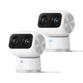 Produktbild: eufy S350 Überwachungskamera 4K 360 Grad Dual-Cam Indoor Nachtsicht • 2er Pack