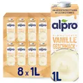 Produktbild: Alpro Sojadrink Vanille Pflanzlicher Drink Vegan 8x1L