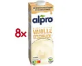 Produktbild: Alpro Pflanzenmilch Vanille, 8x 1 Liter Sojadrink