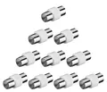 Produktbild: 10x KOAX Buchse Buchse Adapter Antennen Kabel TV Verbinder koaxial Kupplung IEC