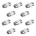 Produktbild: 10x Adapter Buchse Antennen Kabel TV Verbinder koax Kupplung IEC Steckverbinder