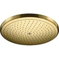 Produktbild: hansgrohe Duschkopf Croma 280, Kopfbrause/Regendusche rund, 1 Strahlart, Polished Gold Optik