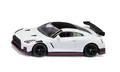 Produktbild: 1579 Nissan GT-R Nismo Spielzeug-Auto Metall/Kunststoff Schwarz/Weiß Mit Gumm...