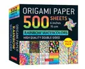 Produktbild: Origami Paper 500 sheets Rainbow Watercolors 6
