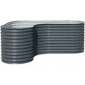 Produktbild: Westmann - Grow Faster L Metall Hochbeet L-form Wellblech In Anthrazit