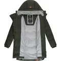 Produktbild: Ragwear Wintermantel Pavla stylischer Winterparka mit Teddyfutter und Kapuze grün L (40)