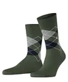 Produktbild: Burlington Herren Socken Manchester M So Baumwolle gemustert 1 Paar, Grün Mountain Green 7982, 40-46