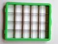 Produktbild: Genius Nicer Dicer Chef Messereinsatz 24x24  grün,weiß,grau,aubergine oder rot