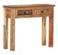 Produktbild: vidaXL Beistelltisch Konsolentisch 90,5x30x75 cm und Recyceltes Massivholz