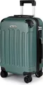 Produktbild: Mofut Koffer, Reisekoffer Hartschale Hardcase Doppeltragegriff mit Zahlenschloss, mit 360° Leichtlauf-Rollen (M Helles Dunkelgrün)