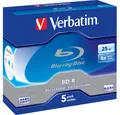 Produktbild: Verbatim Verbatim BD-R SL 6x 25GB (5er Jewel Case) Blu-ray Discs. Elektro-Kabel, Hochwertige Verbatim-Qualität