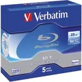 Produktbild: Verbatim 43715 Blu ray BD-R 25GB 5er 6-fach, 5 Stück