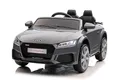 Produktbild: FINOOS Kinder elektroauto A.U.D.I. TTRS 12V Elektroauto für Kinder, mit Fernbedienung 2,4GHz, Akku: 12V, 4,5Ah, 2 x Motor 30 Watt (Grau)