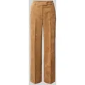 Produktbild: comma Wide Fit Cordhose mit Bügelfalten Modell 'Septemeber' in Camel, Größe 44/32