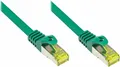 Produktbild: 0.25m Patchkabel / Netzwerkkabel Cat7 RJ-45/RJ-45 Grün
