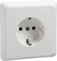 Produktbild: Elso 515024 Steckdose für Geräteträger Bodenbefestigung 1-fach 16A, Renovierung Schraubklemme, reinweiß