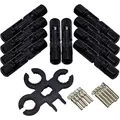 Produktbild: 10 Paar Solar Stecker und Buchse incl. Montageschlüssel Photovoltaik 2,5 6mm² 1000V DC 30A IP67-40...+125°C
