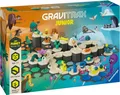 Produktbild: Ravensburger Kugelbahn-Bausatz Kugelbahn GraviTrax JUNIOR Starter-Set XXL Planet 27059