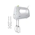 Produktbild: Braun Household MultiMix 1 HM 1110 WH Handmixer - Handrührgerät mit 4 Geschwindigkeitsstufen plus Turbo, FastMix Technologie, EasyClick, inkl. Schneebesen und Knethaken, Einhandbedienung, 450W, Weiß