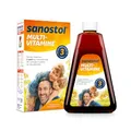 Produktbild: Sanostol Multi-Vitamine: Für Kinder ab 3 Jahren und Erwachsene, unterstützt ein gesundes Immunsystem mit den Vitaminen A und D, 230ml