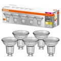 Produktbild: 5er-PACK OSRAM LED Base PAR16 GU10 LED Strahler 2.6W wie 35W 36° 2700K Glas